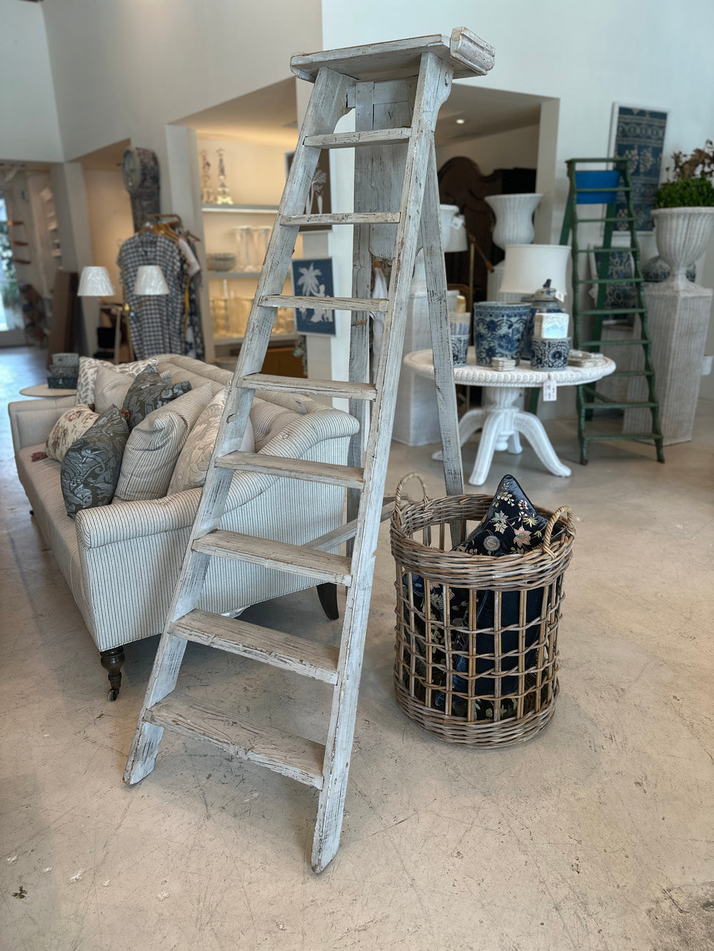 White French Ladder