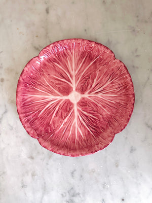 Pink Radicchio Salad Plate