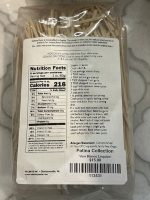 Vino Bianco Linguine Pasta