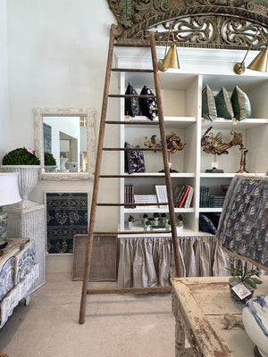Antique Straight A-Frame Ladder