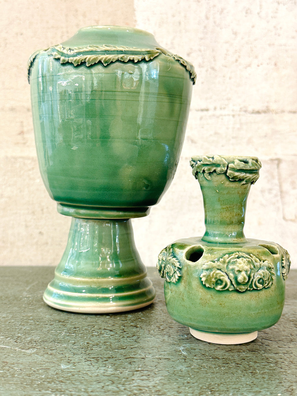 Medici Green Tulipière Set