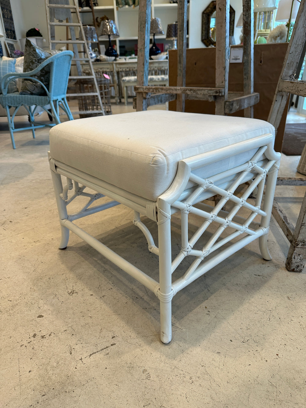 Ming Cushion Ottoman