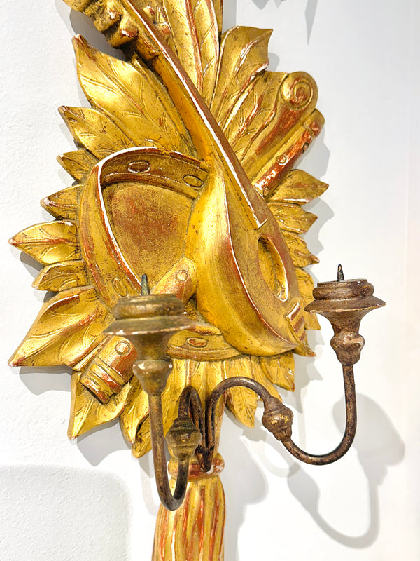 Sonata Giltwood Wall Light