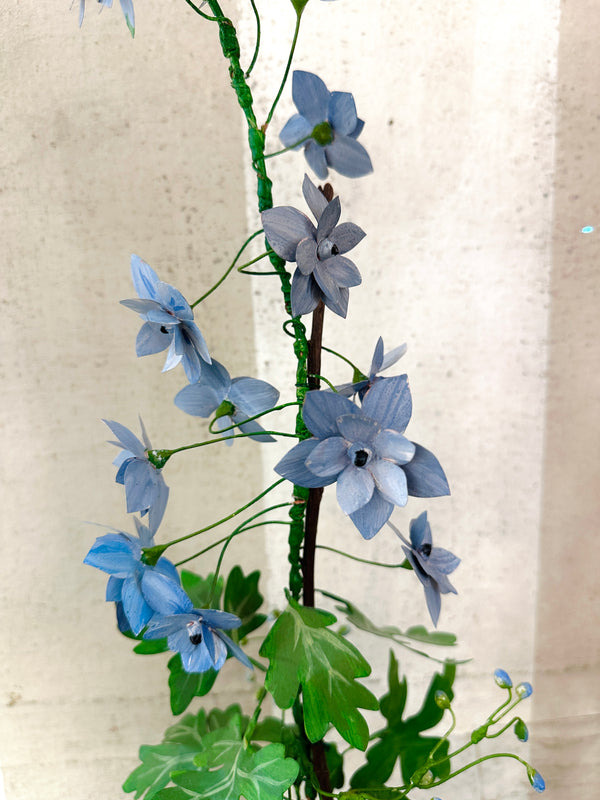Blue Violet Pot Sculpture