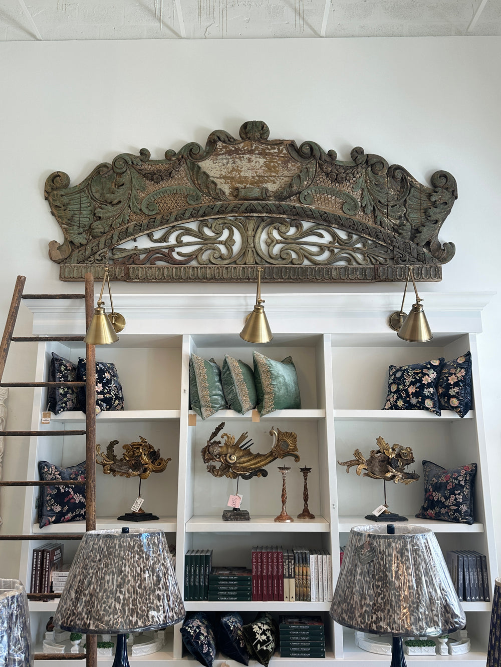 Antique Vittoria Wood Panel
