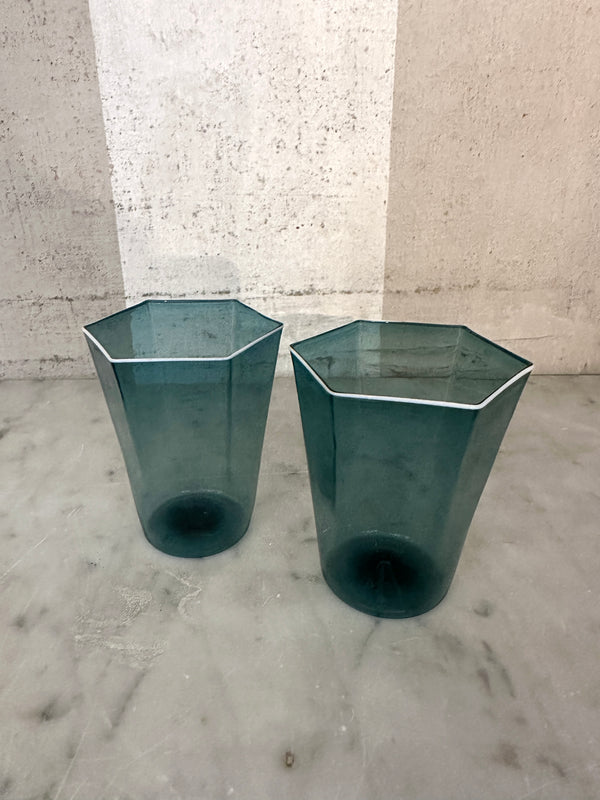 Murano Hexagon Tumbler Glass