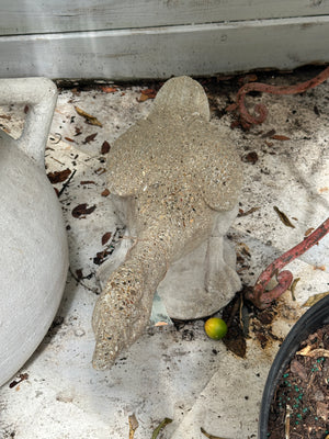 Antique Stone Duck