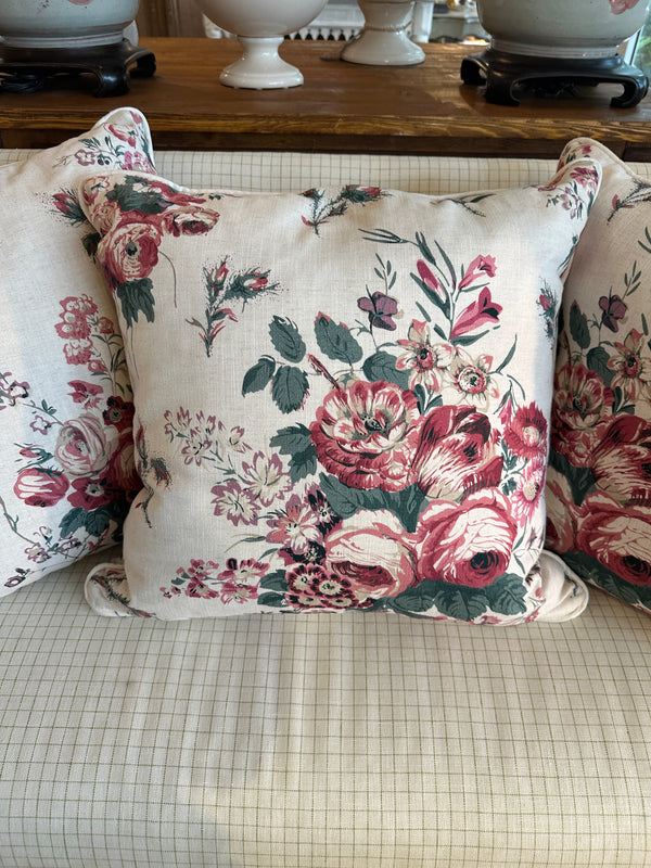 Rose Bouquet Pillow