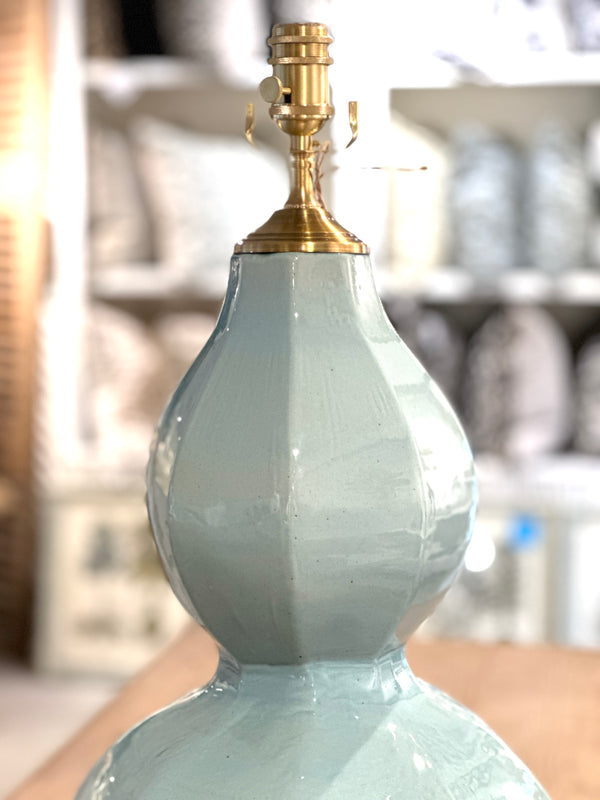 Celeste Pleated Orb Lamp