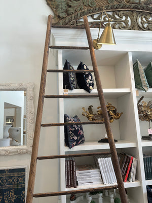 Antique Straight A-Frame Ladder