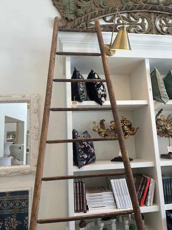 Antique Straight A-Frame Ladder