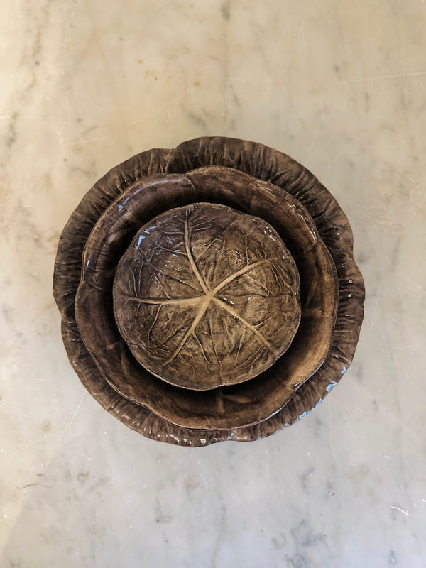 Brown Radicchio Mini Bowl
