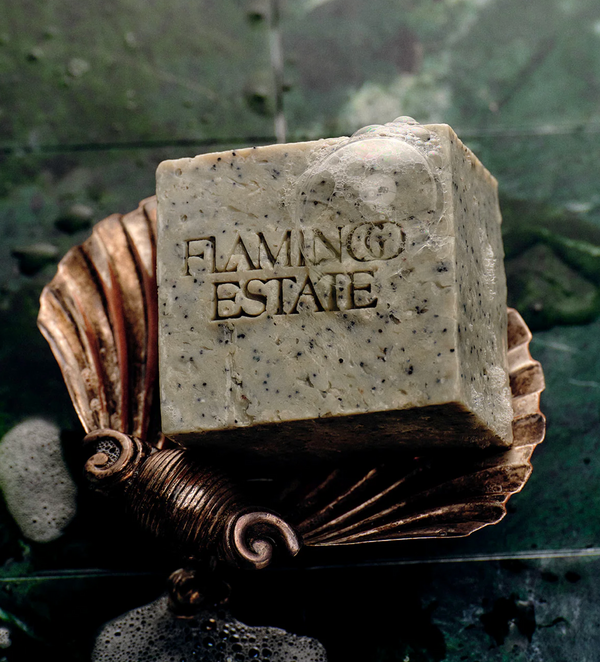 Exfoliating Peppermint Soap Brick