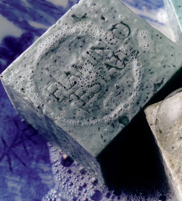 Exfoliating Peppermint Soap Brick