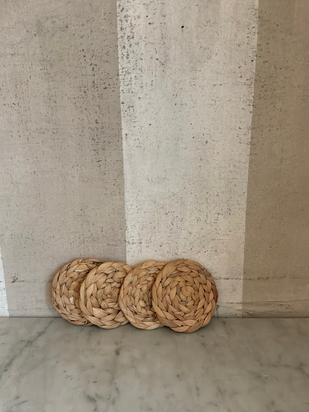 Water Hyacinth Coasters – Set of 4