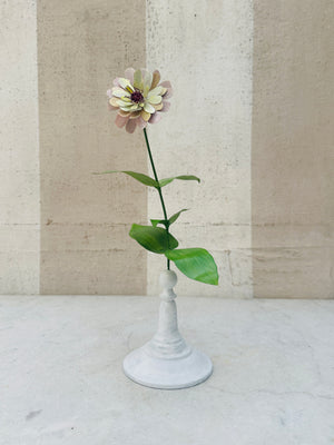 Pink Small Zinnia 13"