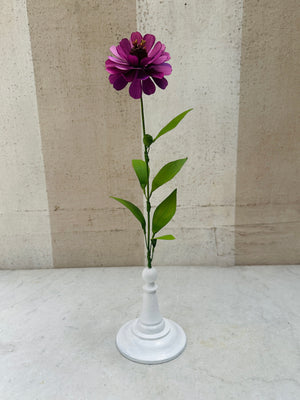 Violet Zinnia 16"