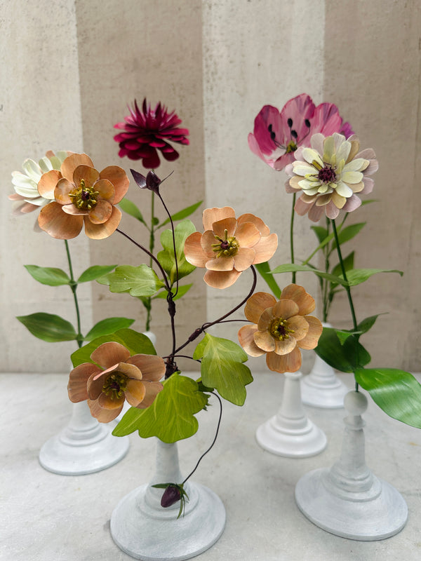 Four Flower Geum Branch 12"