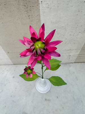 Fuchsia Dahlia 14"