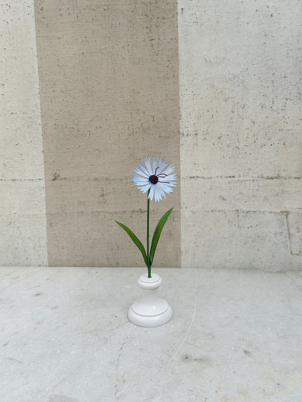 Small Flower, Blue Carnation 7"