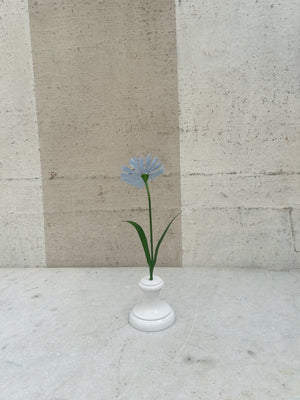Small Flower, Blue Carnation 7"