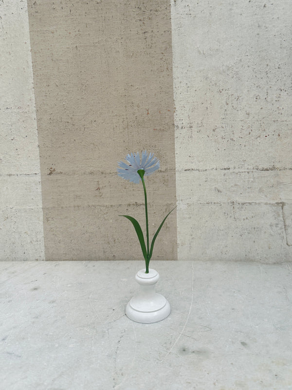Small Flower, Blue Carnation 7"