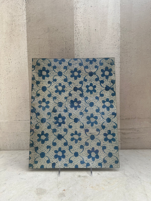 Blue Cottage 11x14 Tray