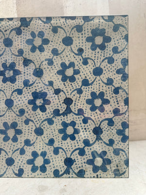 Blue Cottage 11x14 Tray