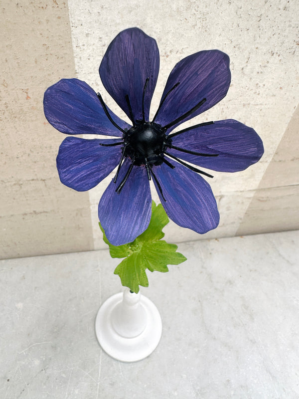 Violet Anemone 11"