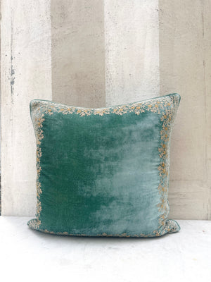 Lagoon Jamila Velvet Pillow
