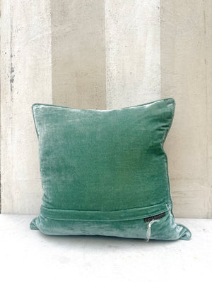Lagoon Jamila Velvet Pillow