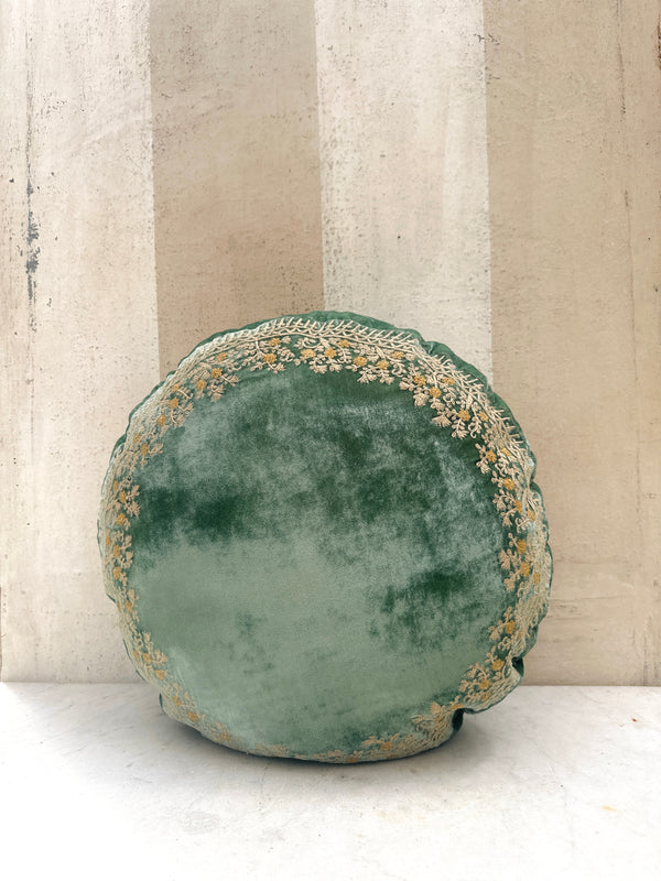 Lagoon Jamila Velvet Pillow