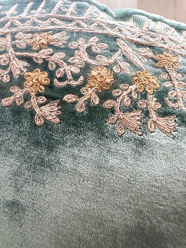 Lagoon Jamila Velvet Pillow