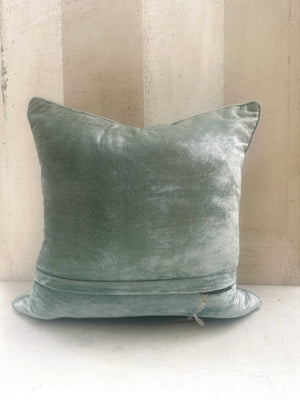 Ocean Tuileries Velvet Pillow