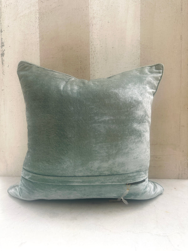 Ocean Tuileries Velvet Pillow
