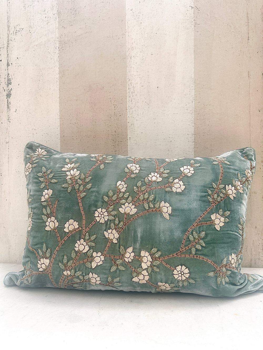 Ocean Tuileries Velvet Pillow