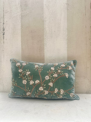 Ocean Tuileries Velvet Pillow