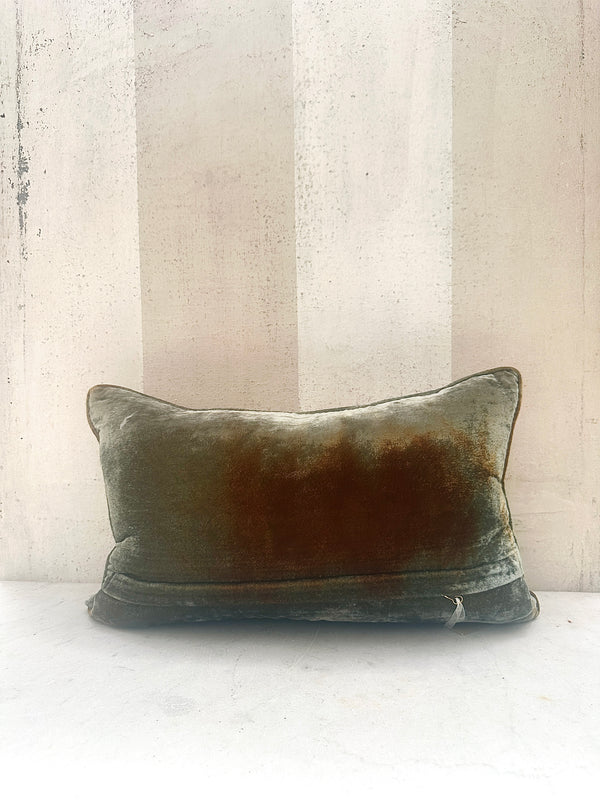 Shaded Lake Bovary Velvet Pillow