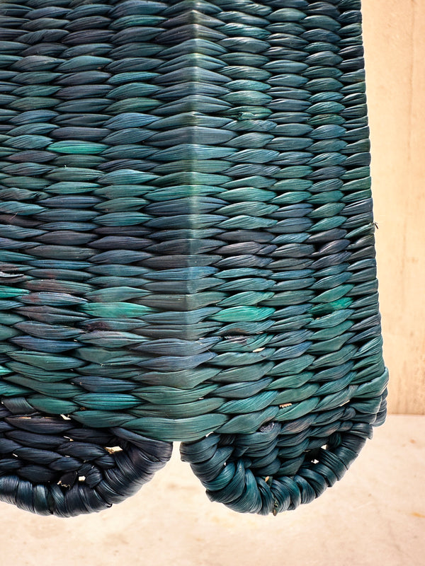 Blue Scalloped Poldina Shade