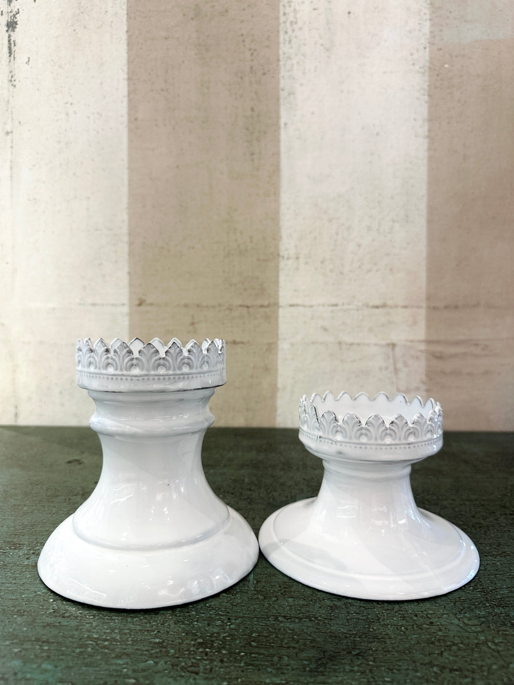 Couronne Footed Candle Holder