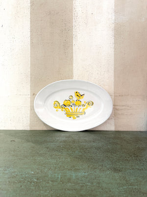 Oiseau Oval Plate