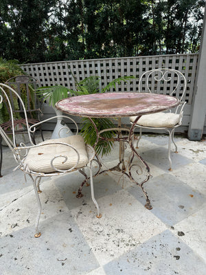 Small Metal Garden Table