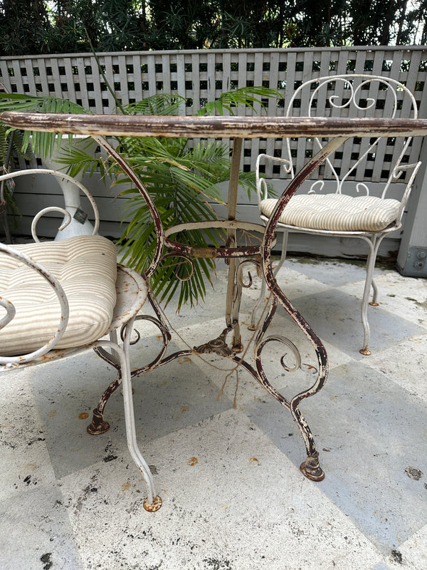 Small Metal Garden Table