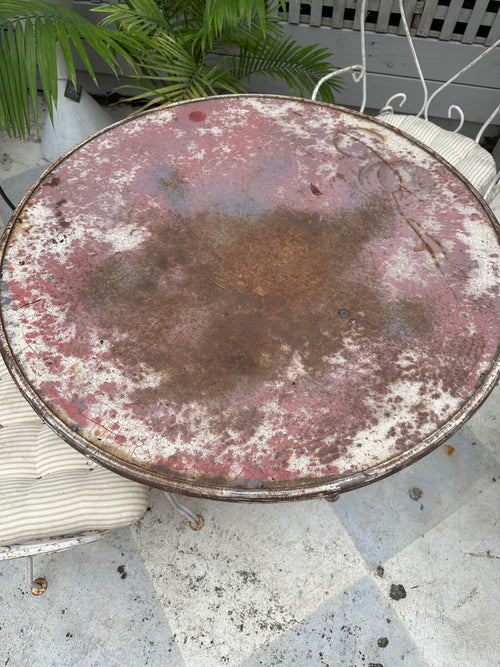 Small Metal Garden Table