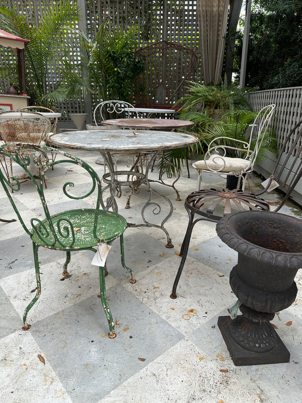 Small Metal Garden Table