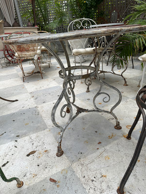 Small Metal Garden Table