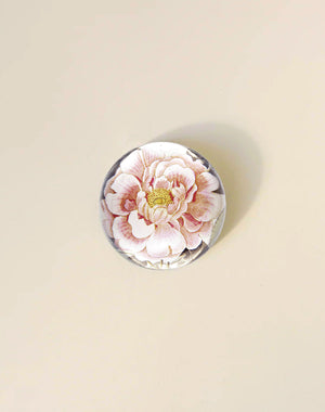 Rosa Dome Paperweight