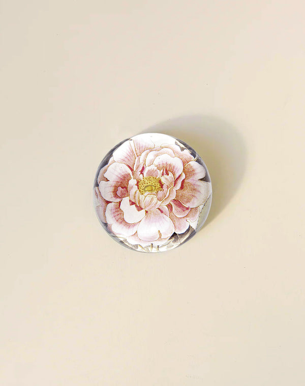 Rosa Dome Paperweight