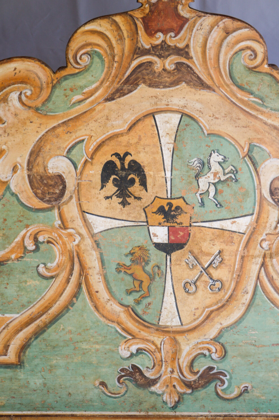 Italian Decorative Alexander Bench