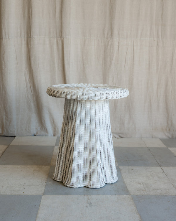Amélie Wicker Side Table